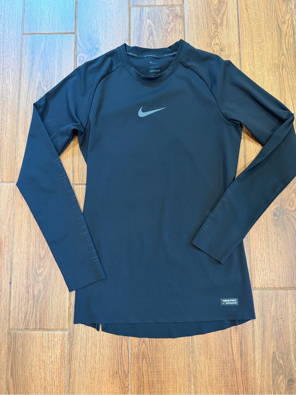 Nike pro Dri-FIT ADV long Sleeve training tee - Black / men’s large